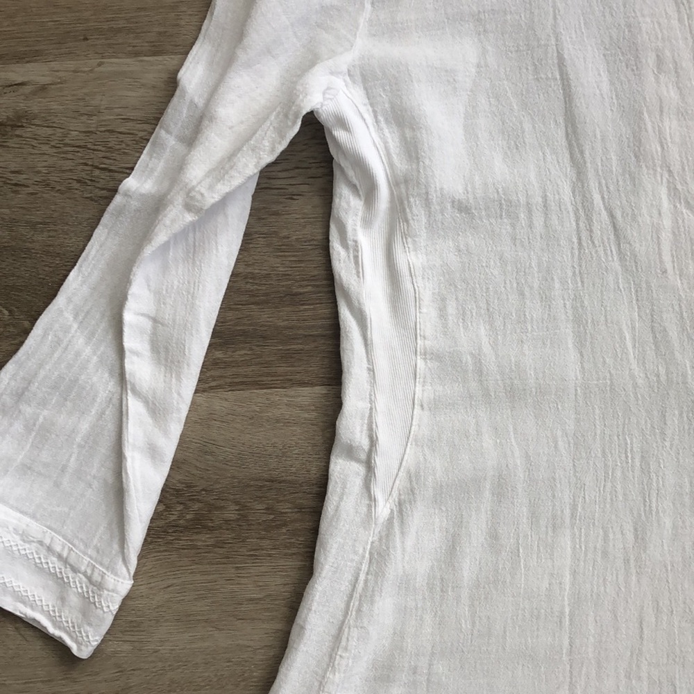 New with tags Blanco made in Peru 100% cotton white tunic - Picture 15 of 17